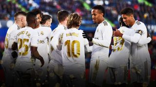 El Real Madrid, con números de campeón.