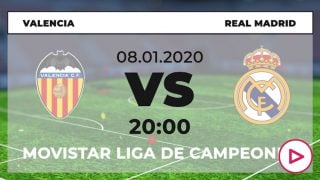 Supercopa de España: Valencia – Real Madrid | Horario del partido de fútbol de Supercopa de España.