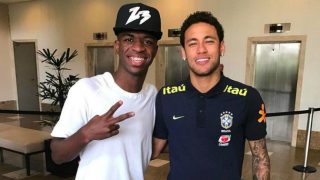 Vinicius y Neymar.