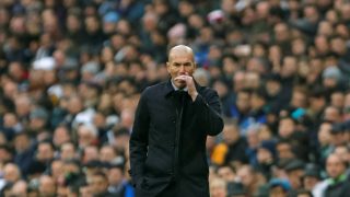 Zidane, durante un partido. (EFE)