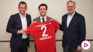 Odriozola ya es nuevo jugador del Bayern.