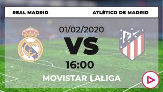 Real Madrid – Atlético de Madrid: jornada 22 de la Liga Santander.