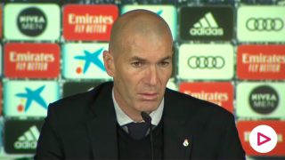 Rueda de prensa de Zidane posterior al Real Madrid-Atlético de Madrid.