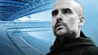 Guardiola, enemigo a las puertas en el Bernabéu.