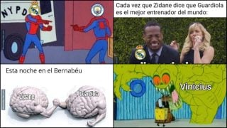 Los memes del choque de Champions entre Real Madrid y Manchester City.