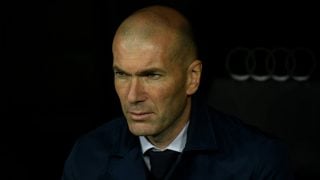 Zinedine Zidane, técnico del Real Madrid. (AFP)