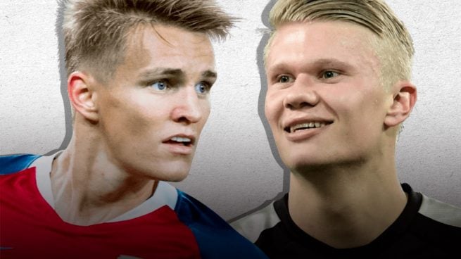 Odegaard es el gancho del Real Madrid para convencer a Haaland