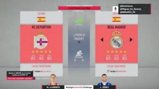 Marcos Llorente tiene como equipo favorito en el FIFA20 al Real Madrid.