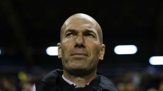 Zinedine Zidane, durante un encuentro. (Getty)