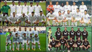 Alineaciones del Real Madrid