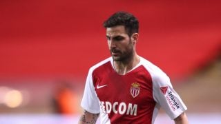 Cesc Fábregas, durante un partido con el Mónaco (Getty).