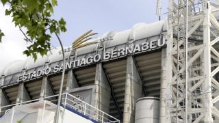 Obras en el Santiago Bernabéu (Enrique Falcón).