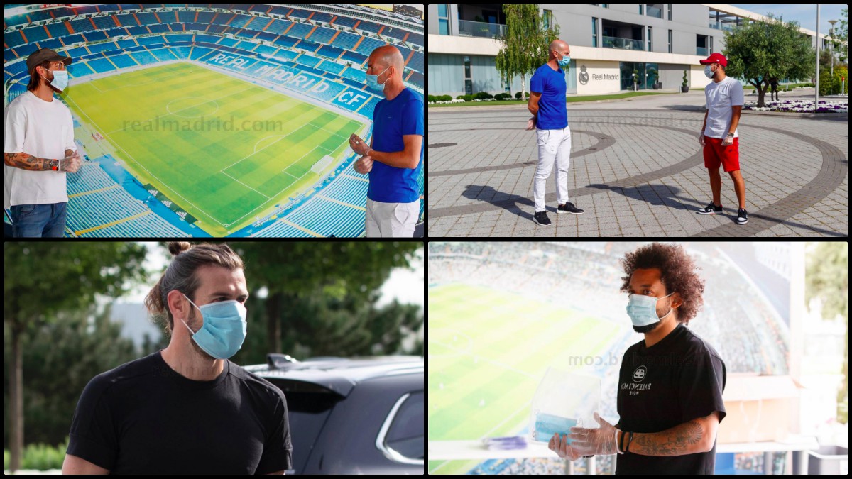 Así fue la vuelta al trabajo del Real Madrid