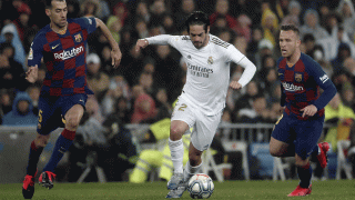Barcelona y Real Madrid retomarán el pulso por el liderato en las próximas 11 jornadas de la Liga (Getty)