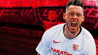 El Sevilla escucha ofertas por Ocampos.