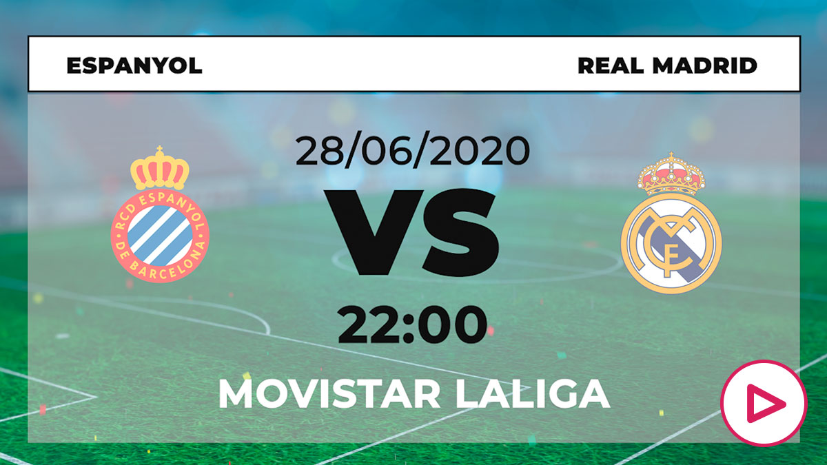 Espanyol - Real Madrid: hora y ver por TV en directo online el partido ...