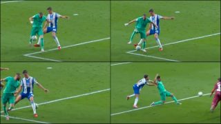 El taconazo mágico de Benzema ante el Espanyol.