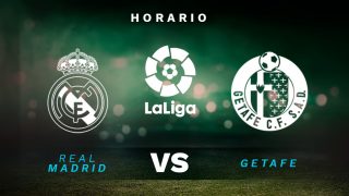 Liga Santander 2019-2020: Real Madrid – Getafe| Horario del partido de fútbol de Liga Santander.