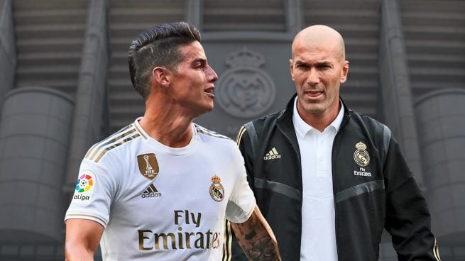 Zidane ‘despide’ a James