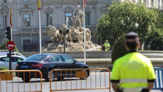 Plaza de Cibeles. (EFE)