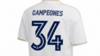 Se filtra por error la camiseta de campeones de Liga.