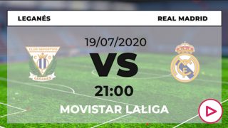 Leganés – Real Madrid: partido de la jornada 38 de la Liga Santander.
