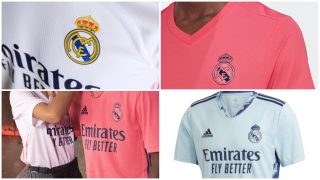 Las nuevas equipaciones del Real Madrid.