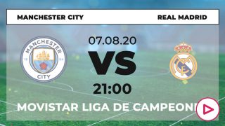 Manchester City – Real Madrid: Hora y dónde ver en directo online por TV el partido de fútbol de Champions League hoy.