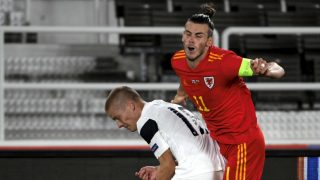 Bale jugó 45 minutos contra Finlandia. (AFP)