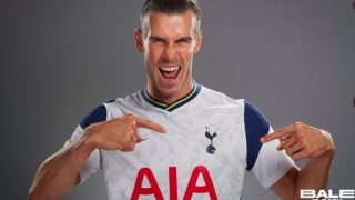 Bale posa con la camiseta del Tottenham. (Tottenham)