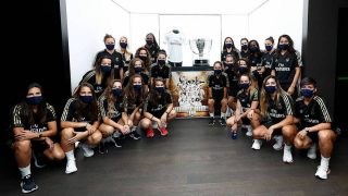Una imagen de las jugadoras del Real Madrid femenino. (realmadrid.com)