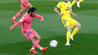 Isco, durante un partido ante el Cádiz. (AFP)