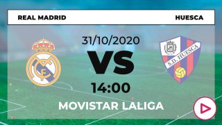 Liga Santander 2020-2021: Real Madrid – Huesca| Horario del partido de fútbol de la Liga Santander.