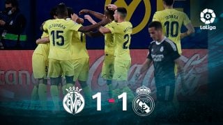 El Real Madrid no fue capaz de ganar en Villarreal.