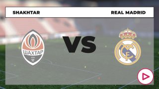 Shakhtar – Real Madrid: partido de la Champions League.