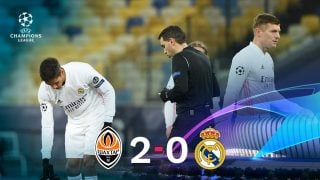 El Real Madrid cayó 2-0 ante el Shakhtar en Kiev.