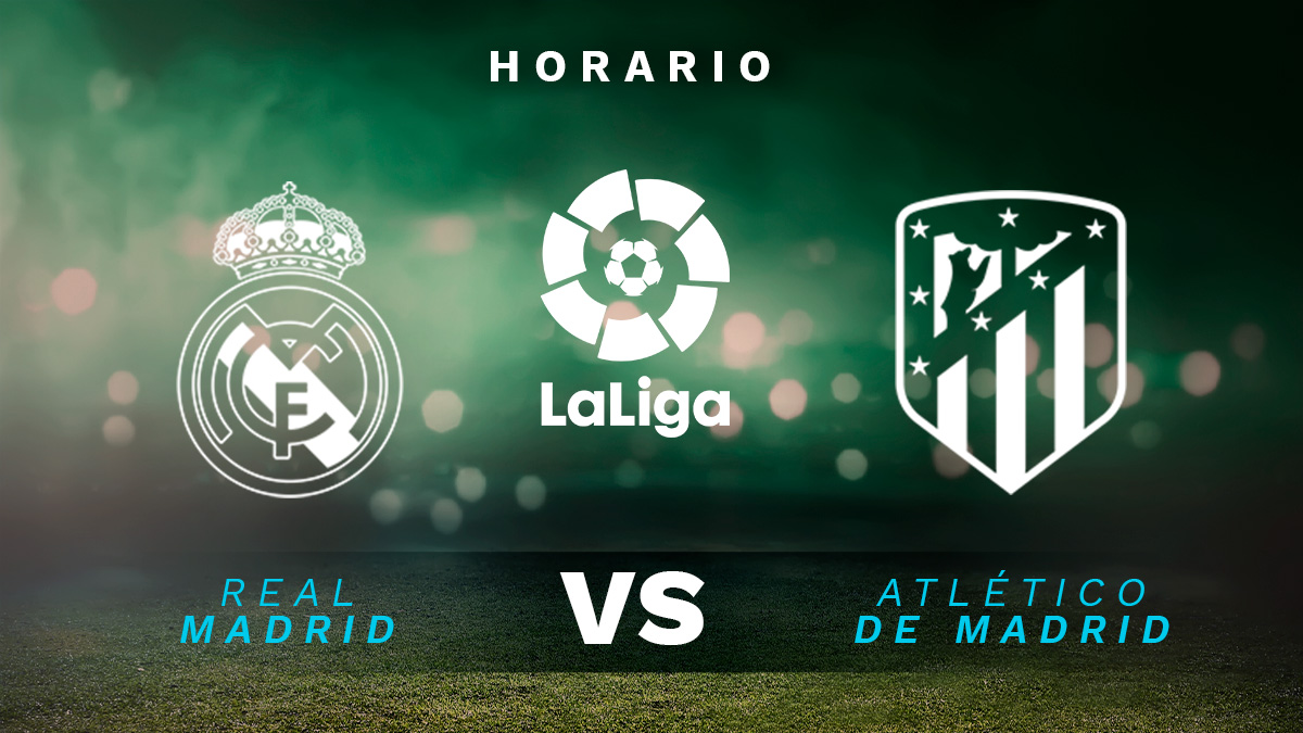 Real Madrid - Atlético de Liga Santander: horario y dónde ver el derbi ...