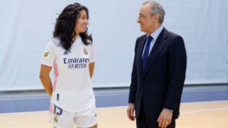 Florentino, en la foto oficial del Real Madrid. (realmadrid.com)