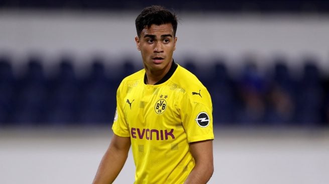 Reinier Jesús, durante un partido del Borussia