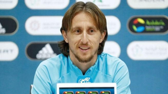 Modric: «Estoy contento por cómo va el tema de la renovación»