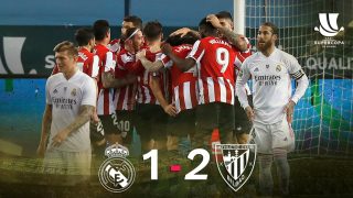 El Athletic derrotó 2-1 al Real Madrid.