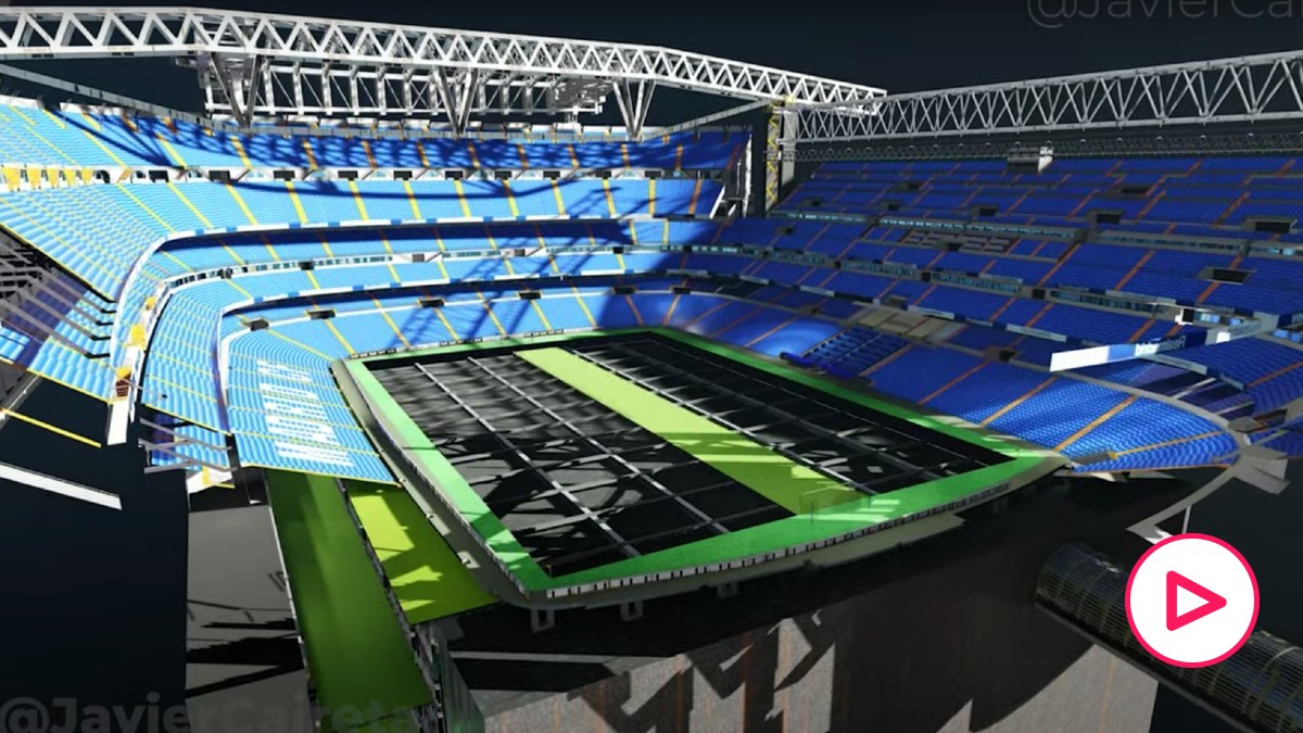 Santiago Bernabéu Así Será El Espectacular Césped Retráctil Del Nuevo Estadio Del Real Madrid