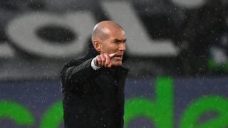 Zidane durante un partido. (AFP)