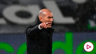 Zidane durante un partido. (AFP)
