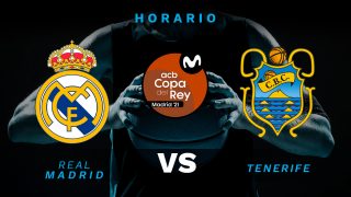 Real Madrid – Lenovo Tenerife: horario y dónde ver en directo por televisión la Copa del Rey de Baloncesto.