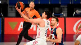 Deck, durante el Baskonia – Real Madrid. (EFE)