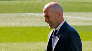 Zidane, durante el Celta-Real Madrid (EFE).