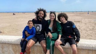 Marcelo y su familia en Valencia. (Instagram)