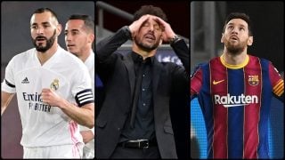 Real Madrid, Barcelona y Atlético se juegan la Liga.