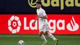 Miguel Gutiérrez en su debut con el Real Madrid. (Realmadrid.com)
